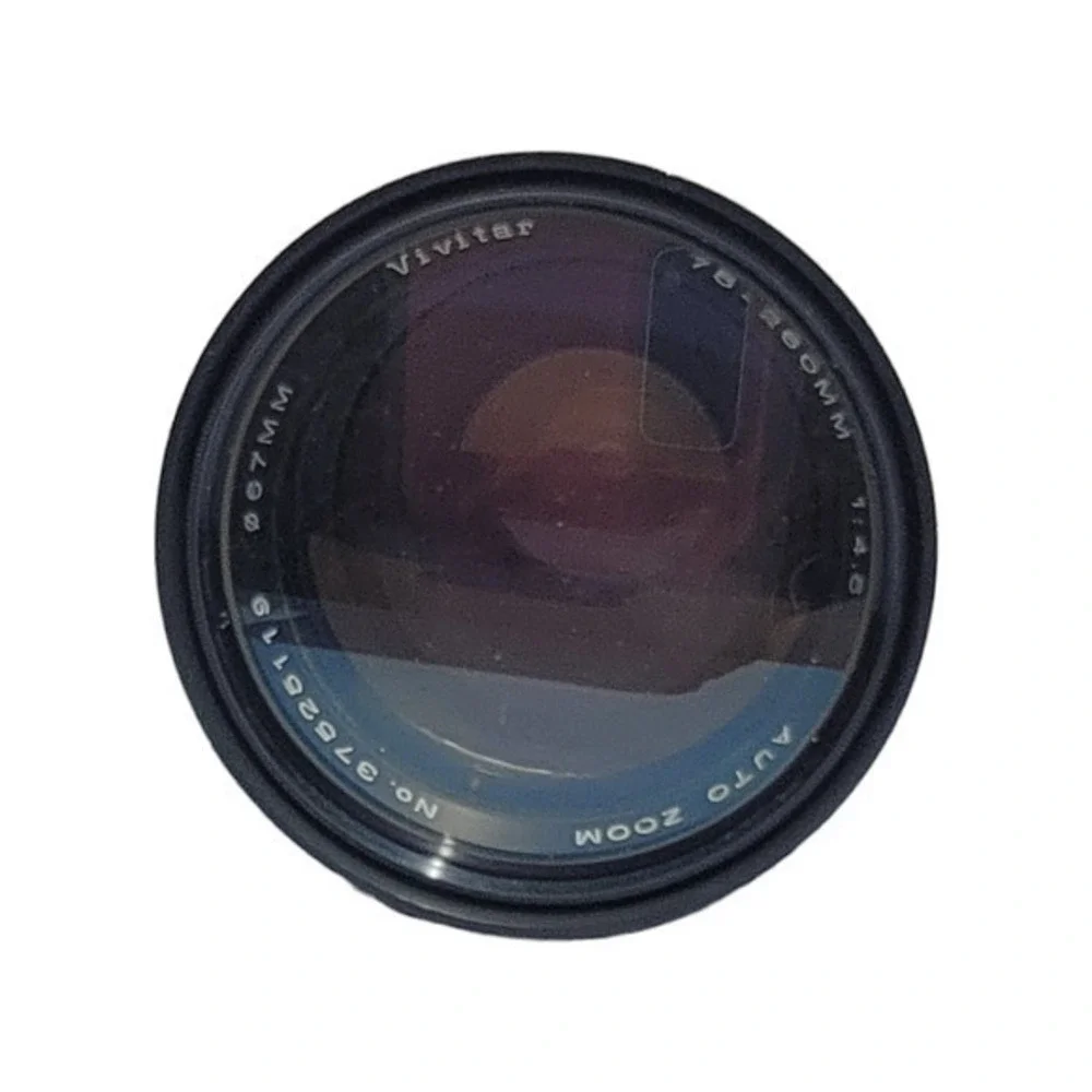 Vivitar Auto Zoom 67mm 75-260mm‎ 1:4.5 Lens K/AR with uv-haze filter